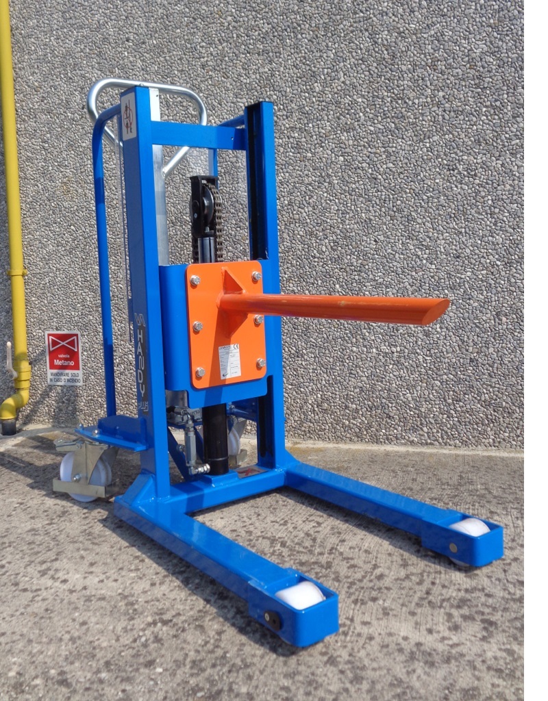 Spindle with rollersfor reels for Levante mini lifter