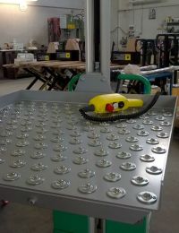Platform with balls for mini lifter